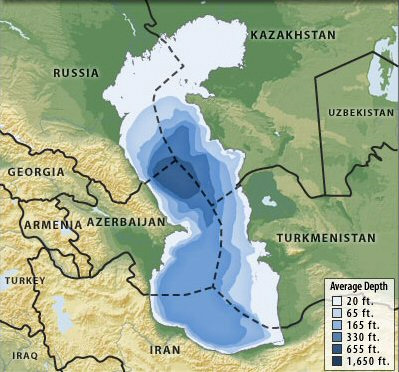 Xəzər dənizi  Caspian-sea